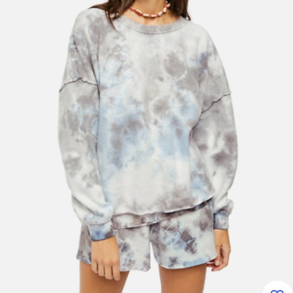 Free People Sweaters - Free People Tie Dye Washed Lounge Set